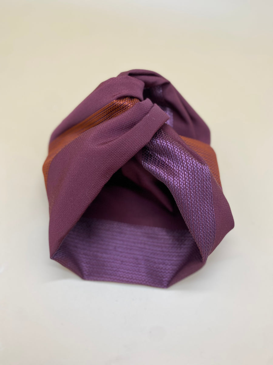 Turban Jacquard Bordeaux Premium