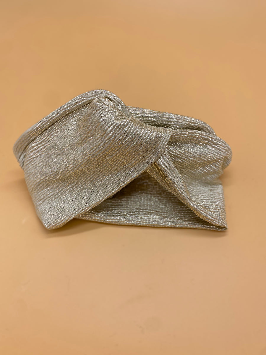 Turban Lurex Doré